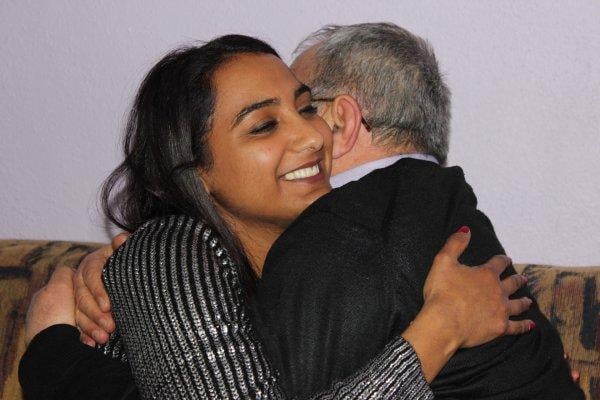 27 yıl sonra kızına kavuştu