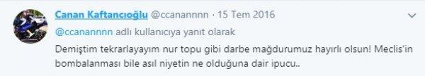 Canan Kaftancıoğlu da darbeye tiyatro diyenlerden