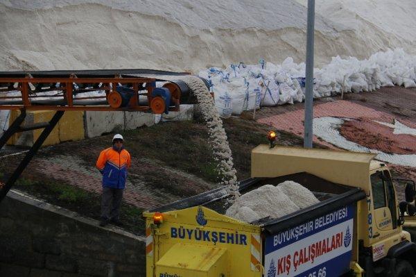 İstanbul’da kar hazırlığı tamam