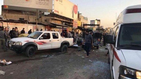 Bağdat'ta çifte patlama