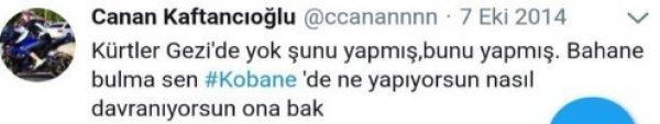 Canan Kaftancıoğlu Twitter'da militan gibi
