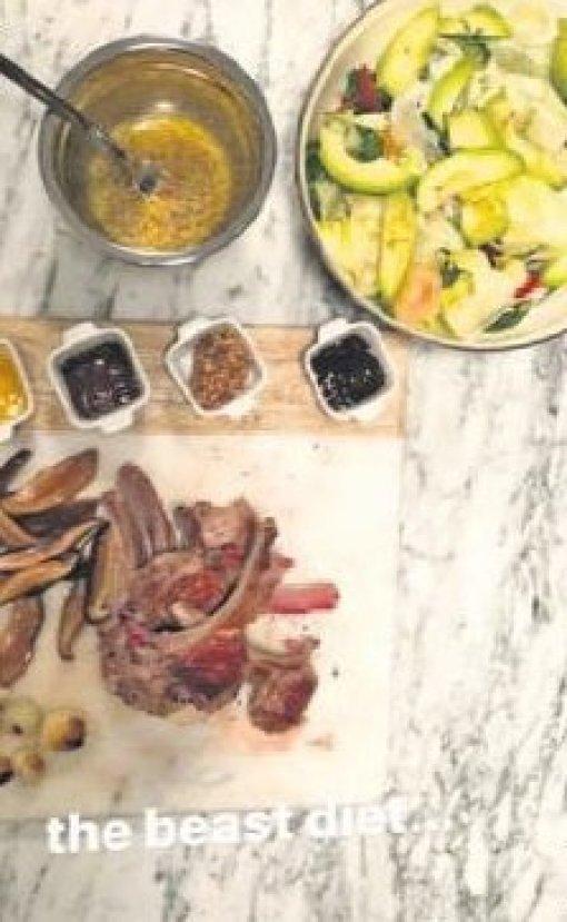 Kerem Bürsin'in kas yapan menüsü