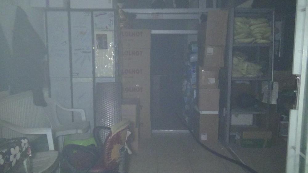 Isparta’da ecza deposunda yangın