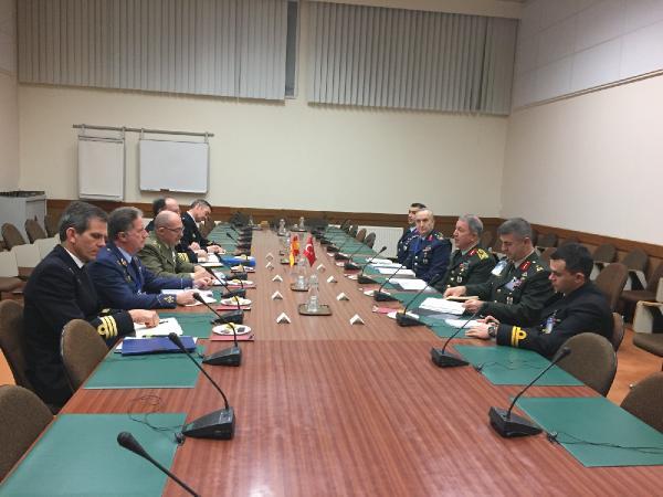 Akar, NATO Genelkurmay Başkanları Toplantısı'na katıldı