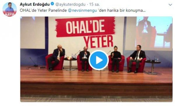 Nevşin Mengü CHP etkinliklerini kaçırmıyor