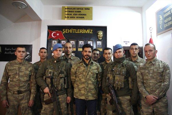 Diyarbakır'da askerlere moral konseri