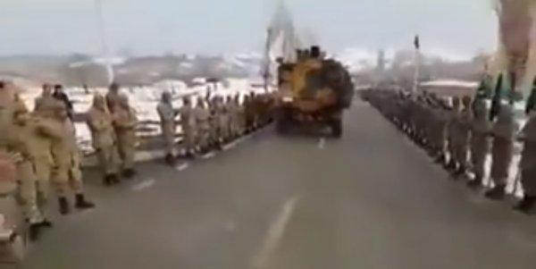 Komandoların Afrin'e uğurlandığı anlar