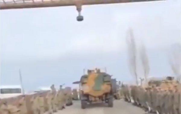 Komandoların Afrin'e uğurlandığı anlar