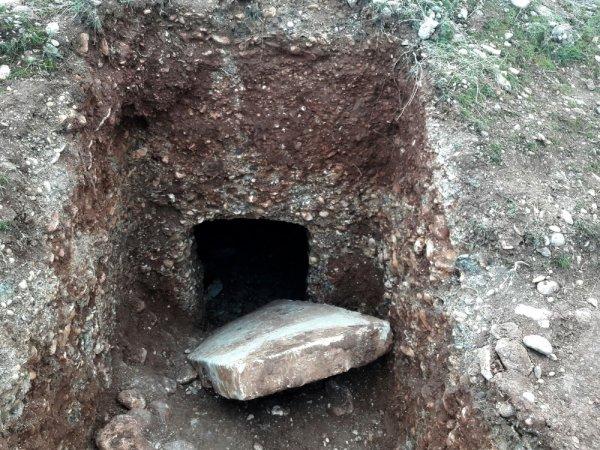 Adıyaman'da Roma Dönemi'ne ait mezar bulundu