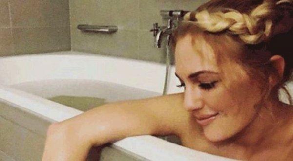 Meryem Uzerli'nin banyo fotoğrafları başına dert oldu