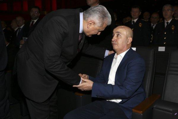 Başbakan Yıldırım Turgut Aslan'la bir araya geldi