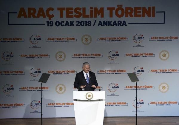 Başbakan Suriyelilere yardım eleştirisine yanıt verdi