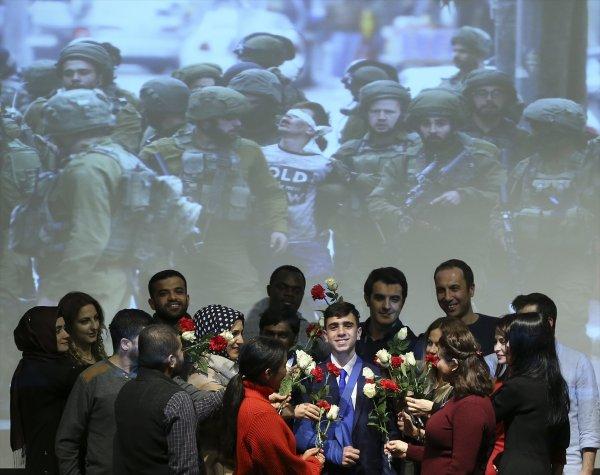 Kudüs direnişinin sembolü Cuneydi'den AA'ya ziyaret