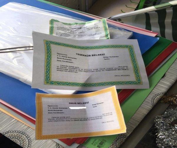 Mersin'de sahte karne operasyonu