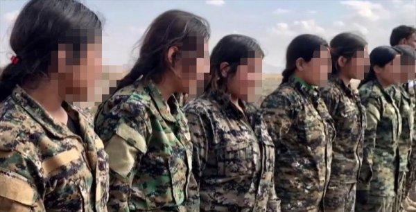 Afrin'de PKK çocukları silah altına alıyor