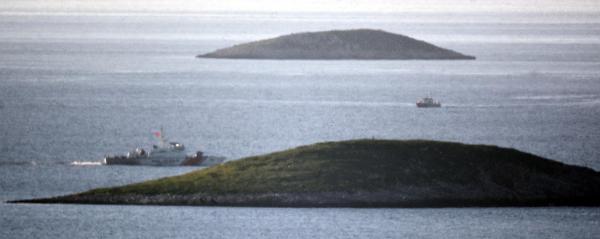 Türk botu, Yunan botunu Kardak'a yaklaştırmadı