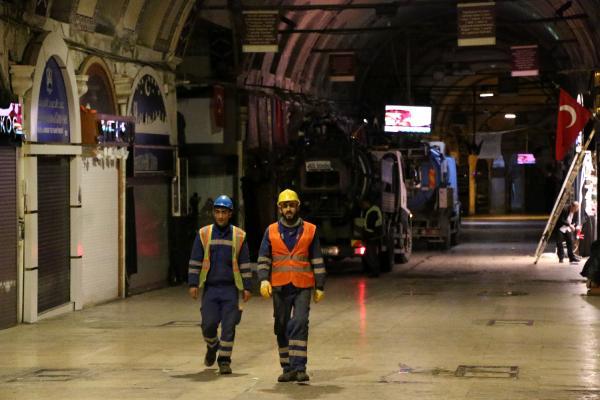 Kapalıçarşı'nın altyapısı yenileniyor