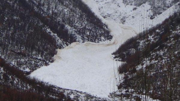 Şırnak'ta çığ düştü