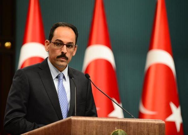 İbrahim Kalın ABD'li General ile telefonda görüştü