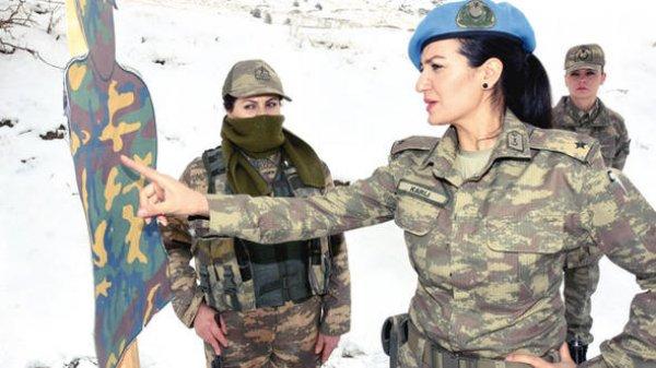 Van'ın ilk kadın komutanı Sümeyra Karlı