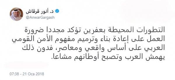 BAE Afrin operasyonuna tepkili