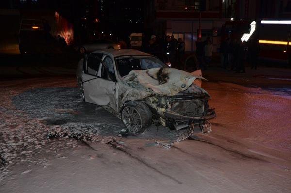Ordu'da trafik kazası: 1'i ağır 4 yaralı