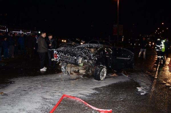 Ordu'da trafik kazası: 1'i ağır 4 yaralı