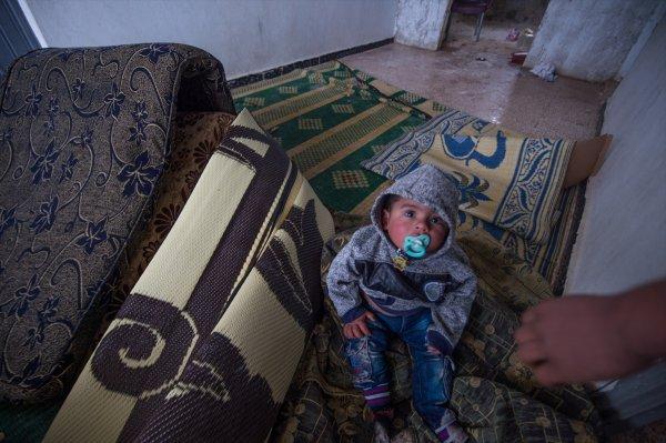 Afrin'in köyünde sevinç gözyaşları