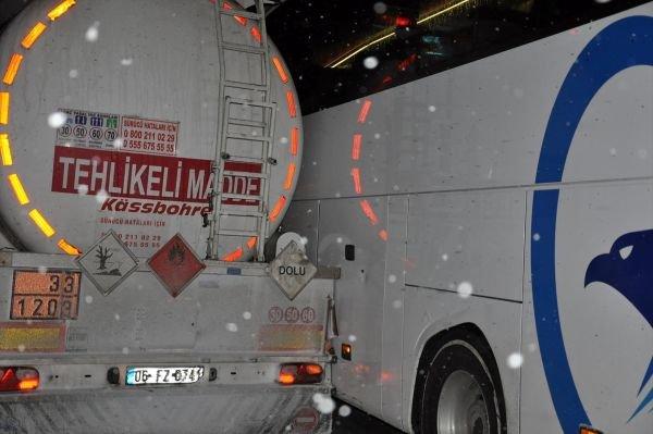 Çorum'da 11 araçlık kaza: 7 yaralı