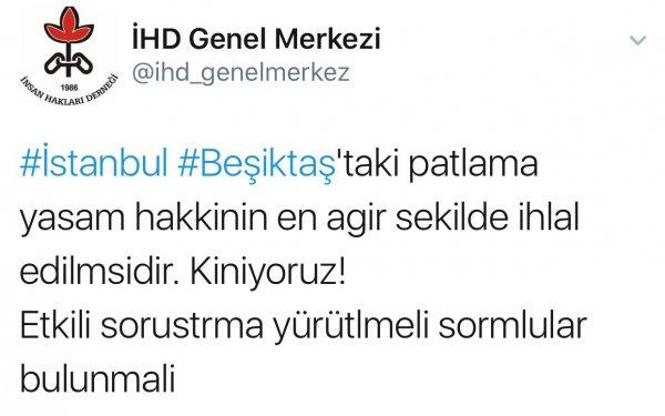 İnsan Hakları Derneği teröristlere üzülüyor