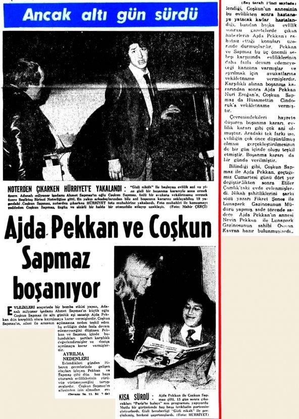 Ajda Pekkan'ın ilk eşi vefat etti