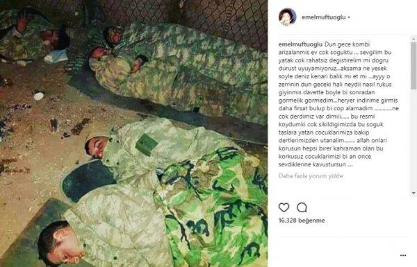 Emel Müftüoğlu'ndan duygulandıran paylaşım