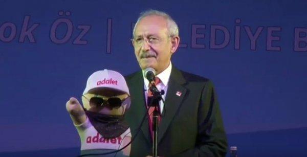 Kemal Kılıçdaroğlu'na kukla hediyesi