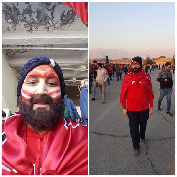 İranlı kadınlar sahte sakallarla maça gidiyor