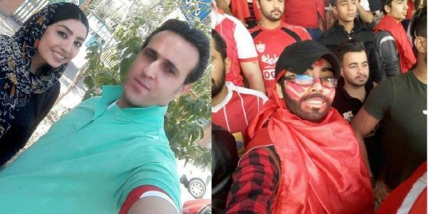 İranlı kadınlar sahte sakallarla maça gidiyor