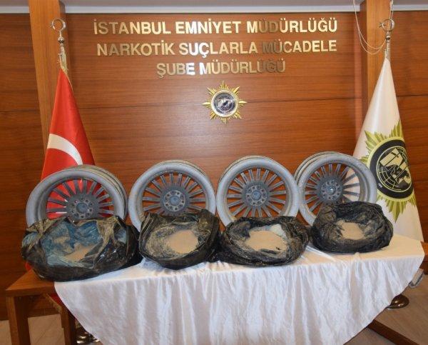 Jantların içinden eroin çıktı: 2 tutuklama