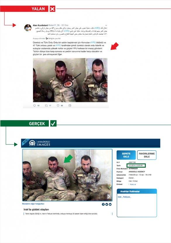 PKK'nın sosyal medya yalanları bir bir deşifre oluyor
