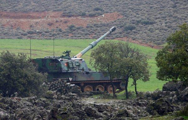 Afrin'de kullanılan mühimmatların tamamı yerli