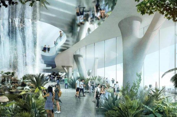 Vietnam'da gökdelenin ortasında orman inşa edilecek