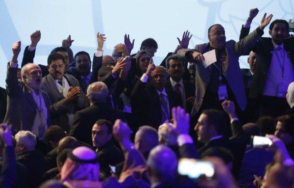 Soçi Zirvesi'nde Lavrov'un konuşmasına tepki