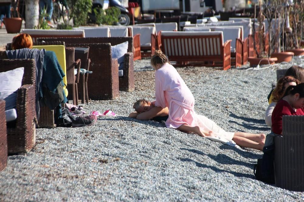 Bodrum ocak ayında yazı yaşıyor