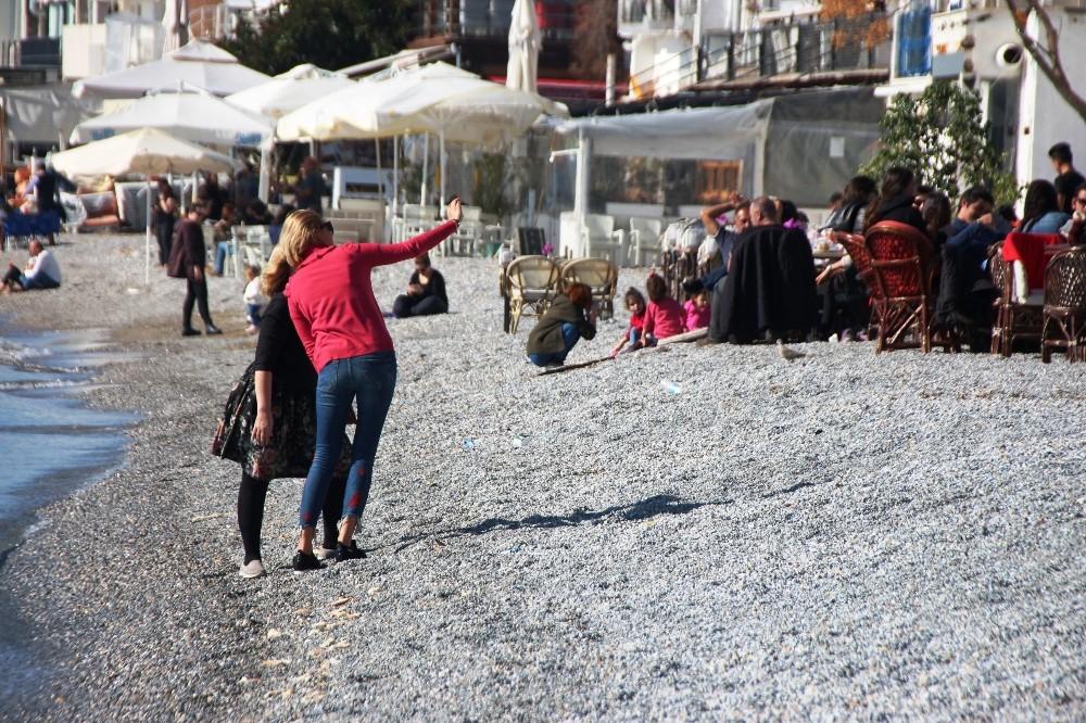 Bodrum ocak ayında yazı yaşıyor