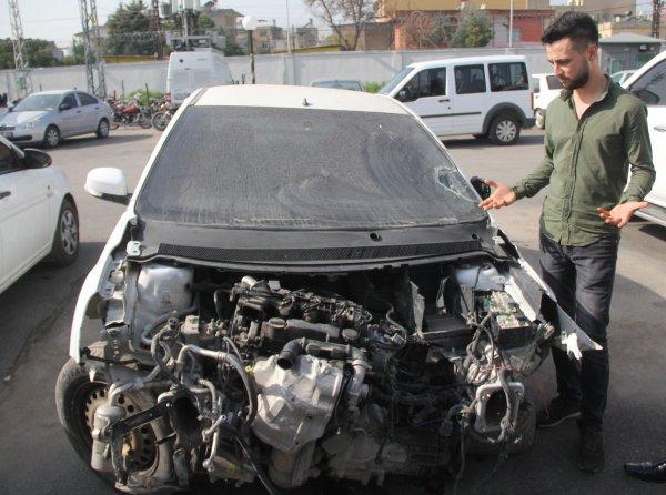 Adana'da tamirciye verilen otomobil çalındı