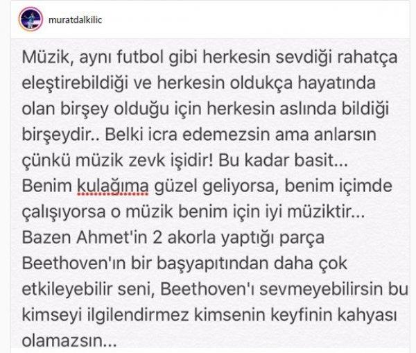 Murat Dalkılıç: Allah’tan başka kimseye hesap vermem