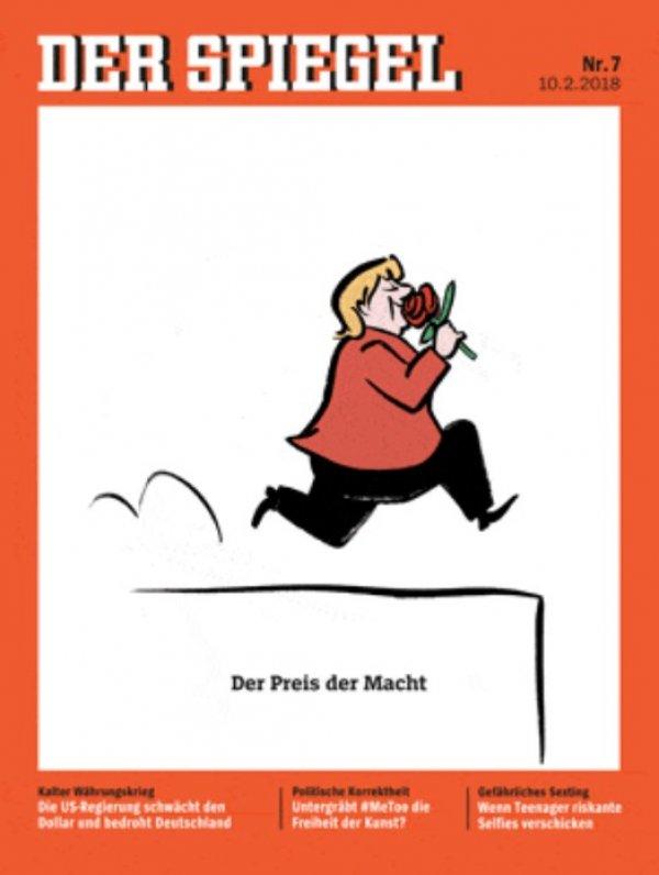 Der Spiegel: Merkel Çıplak