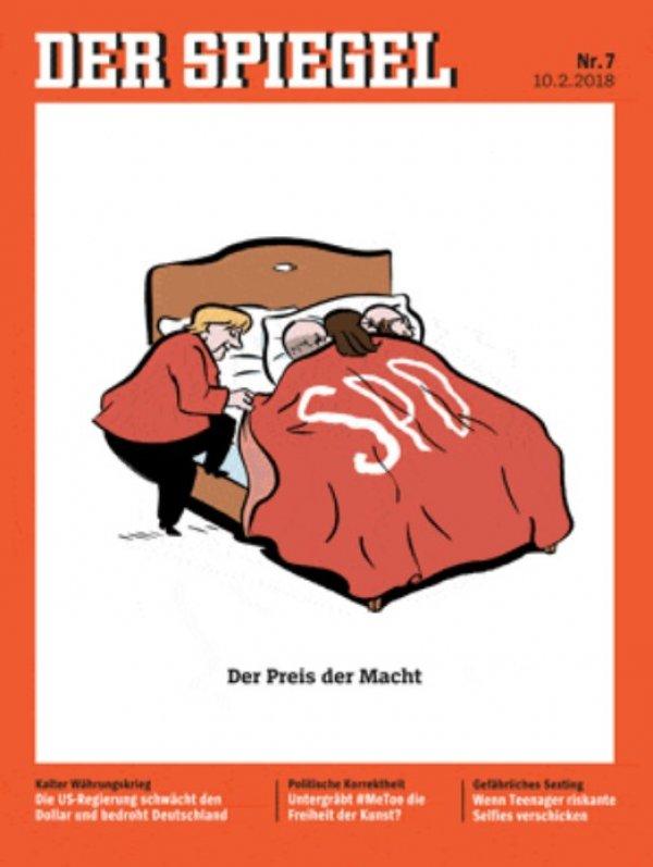 Der Spiegel: Merkel Çıplak