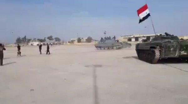 Rejim yanlısı Şii milisler Afrin'e girmeye başladı