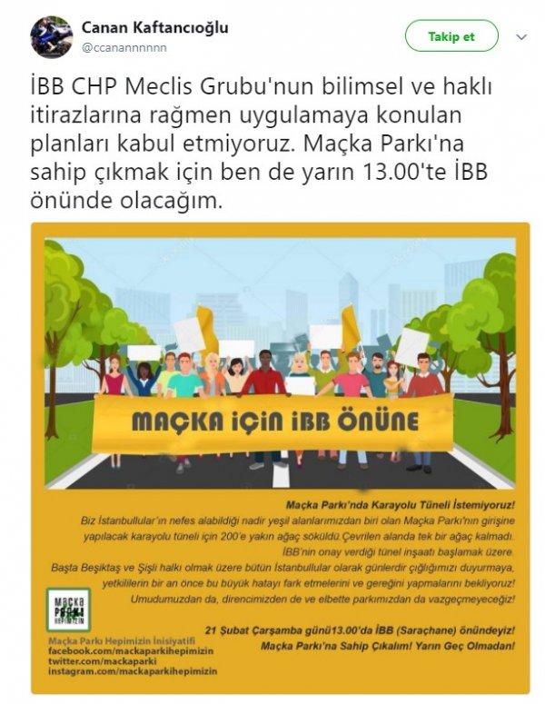 Maçka Parkı'nda ağaç taşıma işlemleri sonlandırıldı