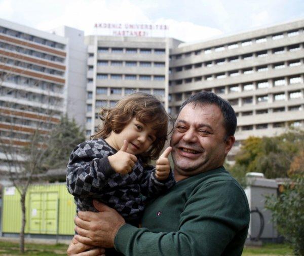 Oğlunun hayatını kurtarabilmek için sanayide cihaz yaptırdı