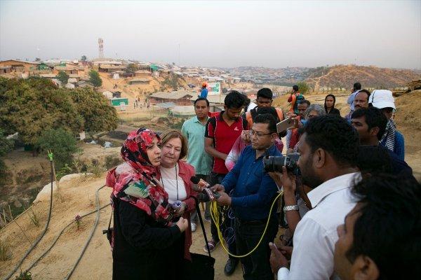 Nobel ödüllü kadınlar Arakan'da yaşanan vahşeti dinledi